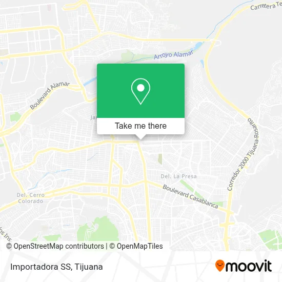 Importadora SS map