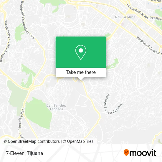7-Eleven map
