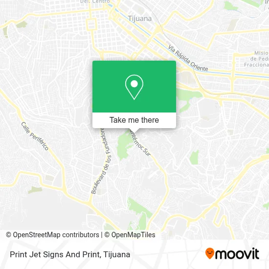 Print Jet Signs And Print map