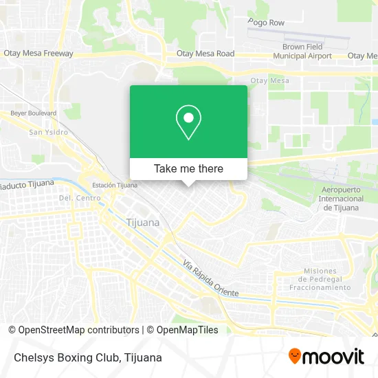 Chelsys Boxing Club map