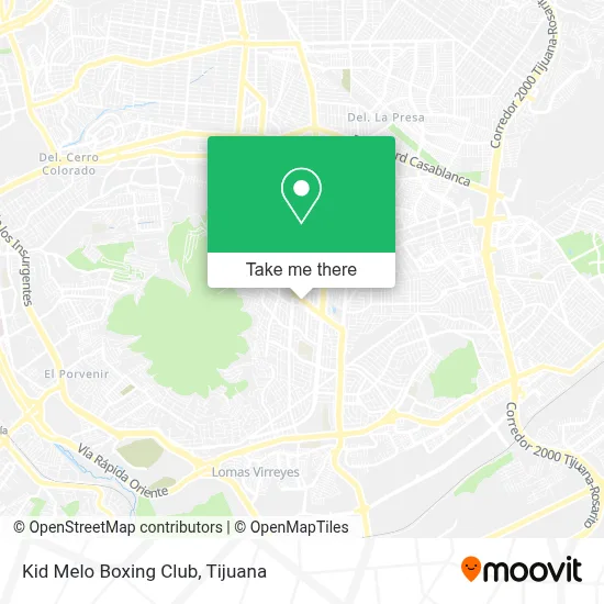 Kid Melo Boxing Club map