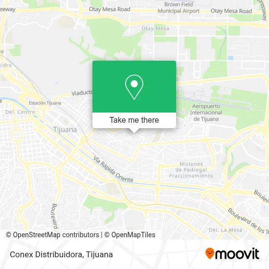 Conex Distribuidora map