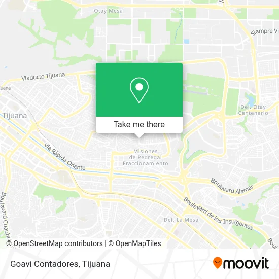 Goavi Contadores map