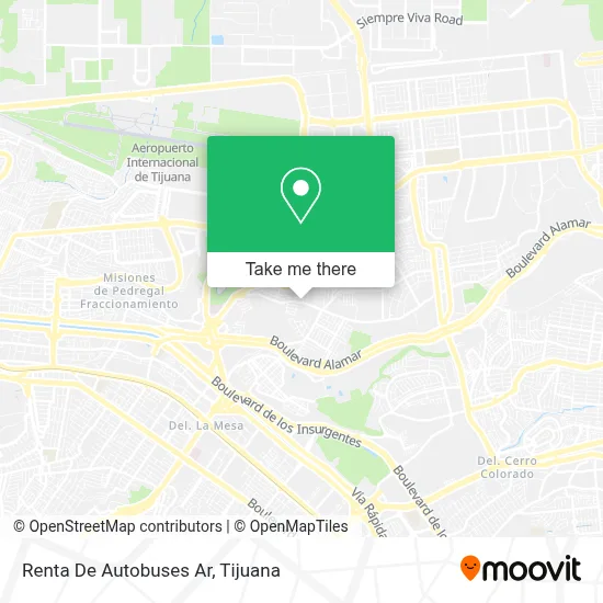 Renta De Autobuses Ar map