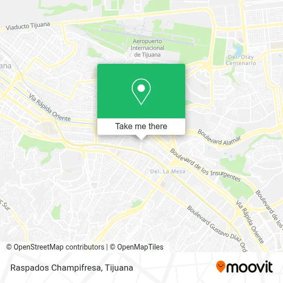 Raspados Champifresa map