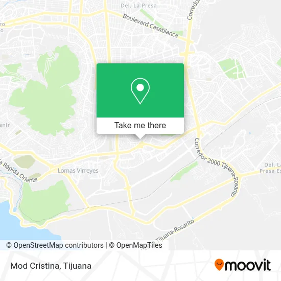 Mod Cristina map