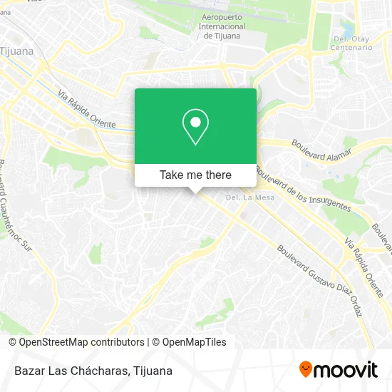 Bazar Las Chácharas map