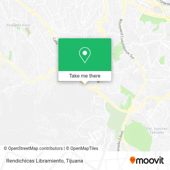 Rendichicas Libramiento map