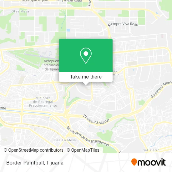 Border Paintball map