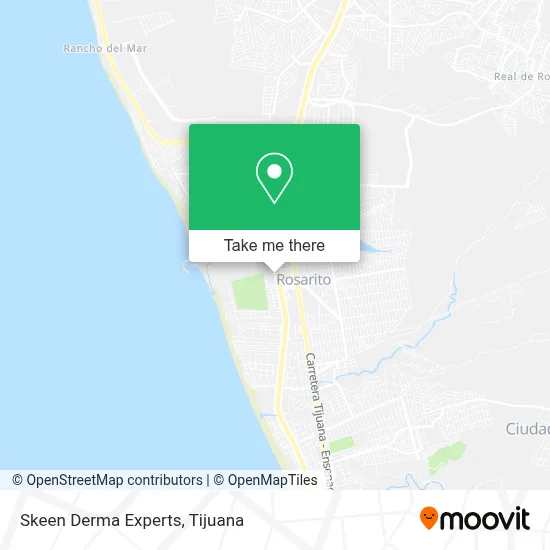 Skeen Derma Experts map