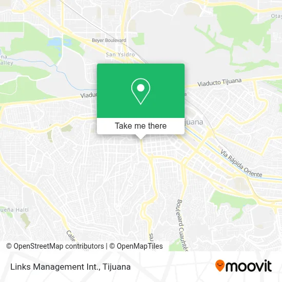 Links Management Int. map