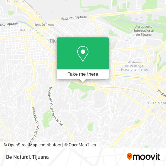 Be Natural map