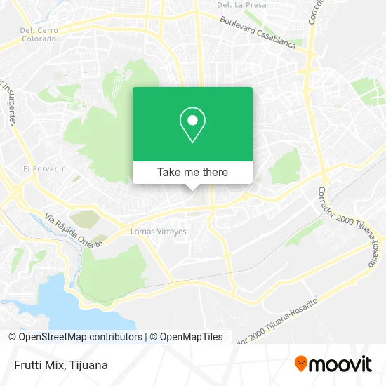 Frutti Mix map