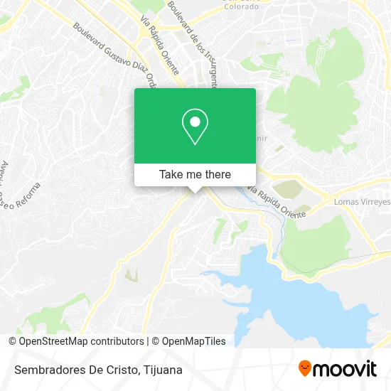 Sembradores De Cristo map