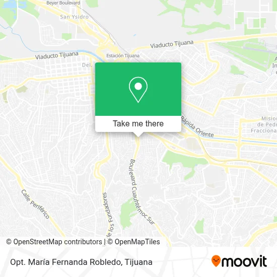 Opt. María Fernanda Robledo map