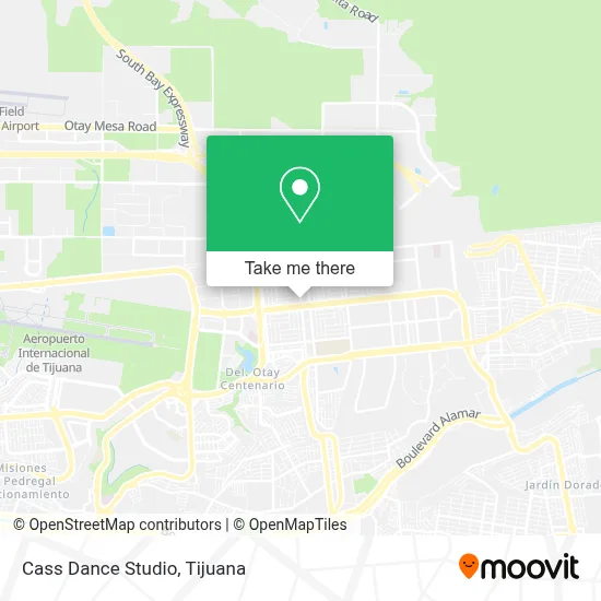 Cass Dance Studio map