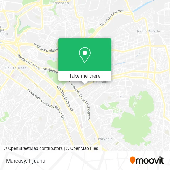 Marcasy map