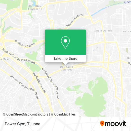 Power Gym map