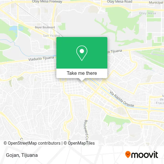 Gojan map