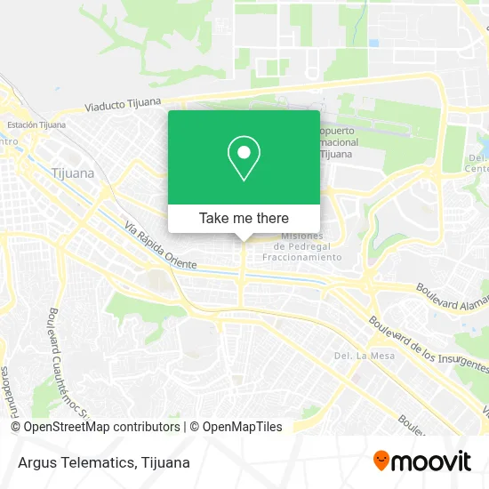 Argus Telematics map