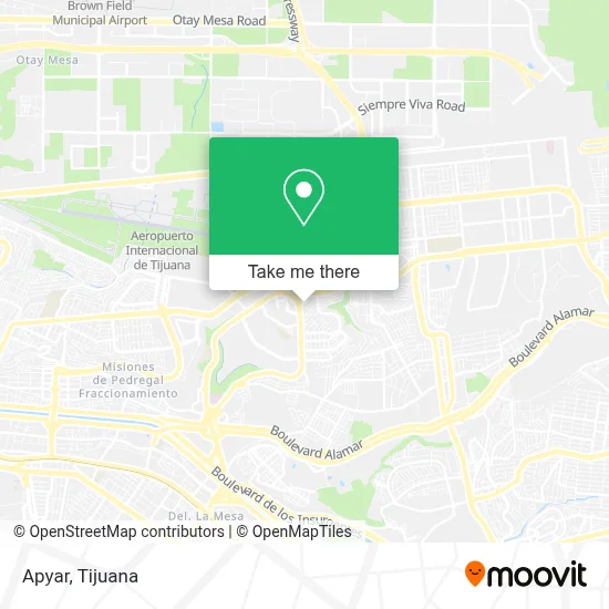 Apyar map