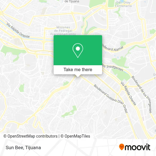 Sun Bee map