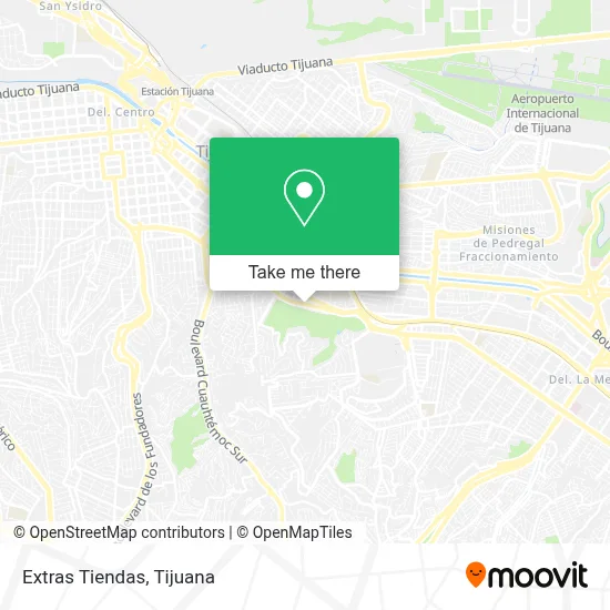 Extras Tiendas map