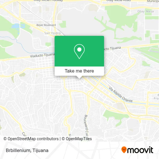 Brbillenium map