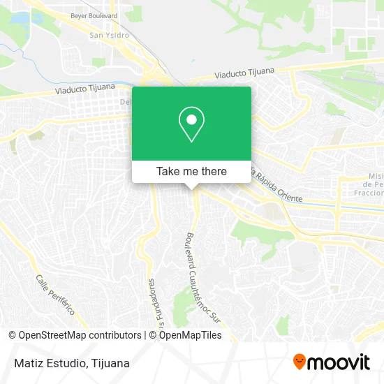 Matiz Estudio map