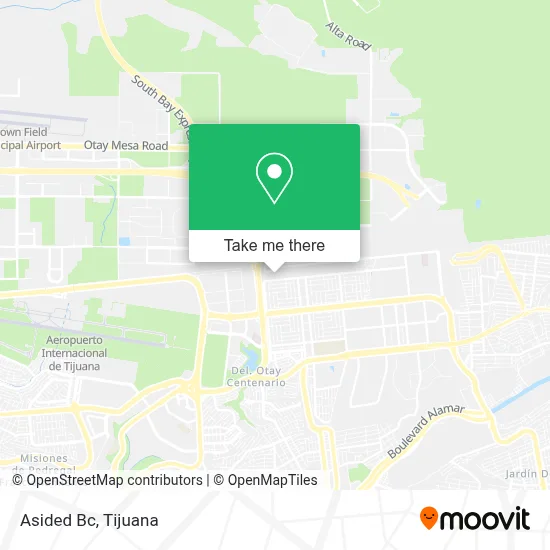 Asided Bc map