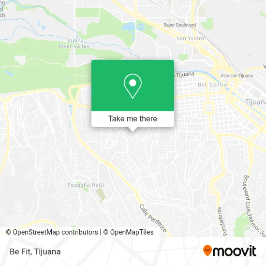 Be Fit map
