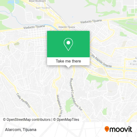 Alarcom map