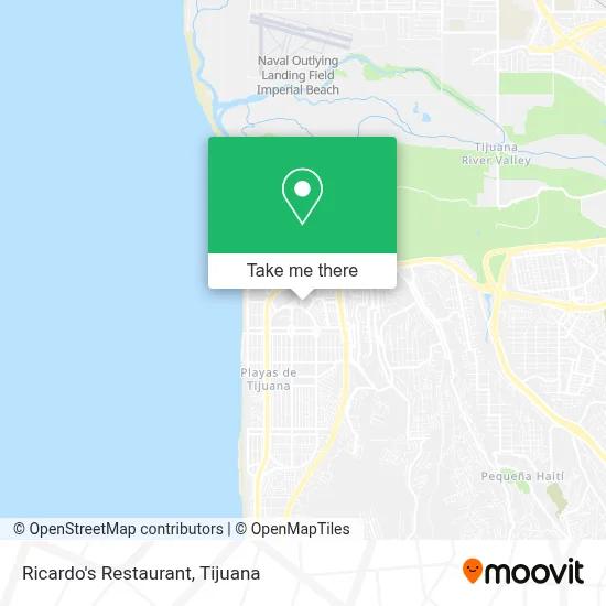 Ricardo's Restaurant map