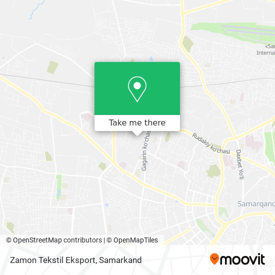 Zamon Tekstil Eksport map