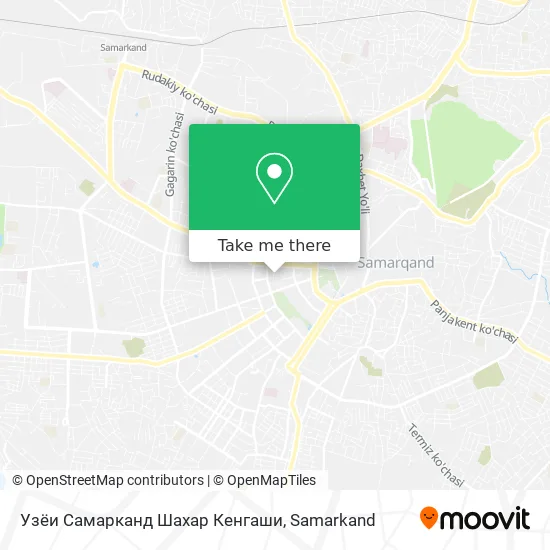 Узёи Самарканд Шахар Кенгаши map