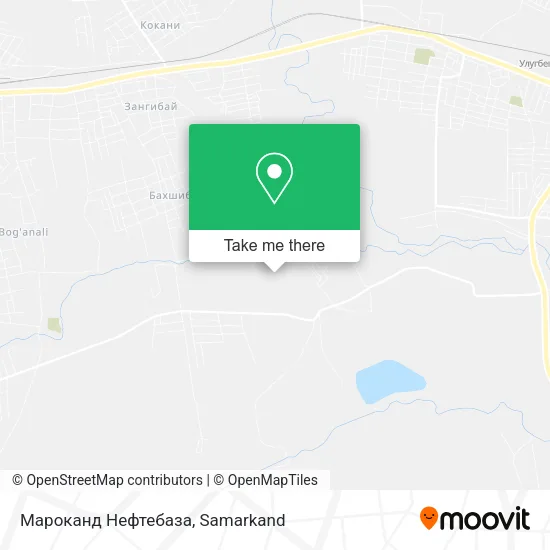 Мароканд Нефтебаза map