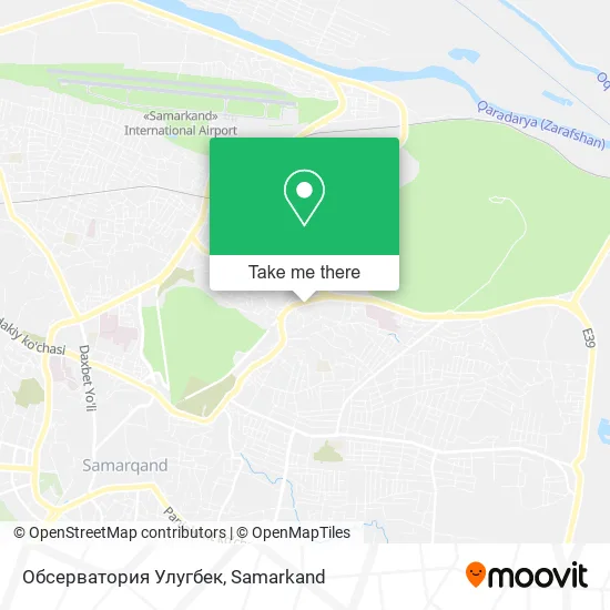 Обсерватория Улугбек map