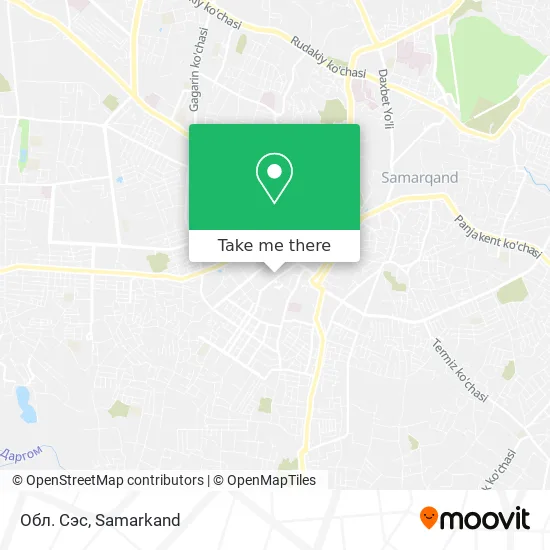 Обл. Сэс map