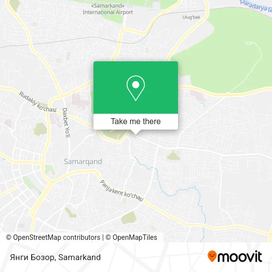 Янги Бозор map