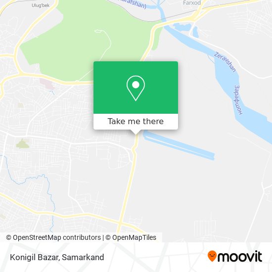 Konigil Bazar map