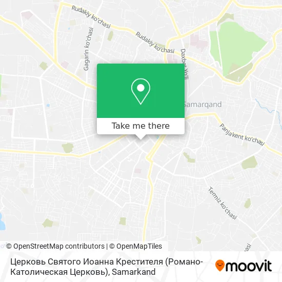 Церковь Святого Иоанна Крестителя (Романо-Католическая Церковь) map