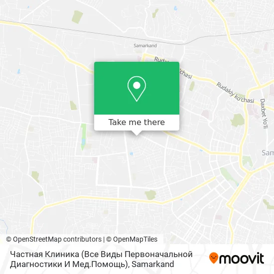 Частная Клиника (Все Виды Первоначальной Диагностики И Мед.Помощь) map