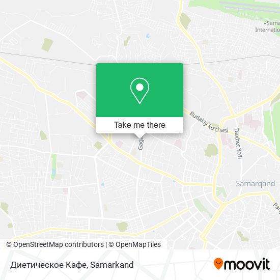 Диетическое Кафе map
