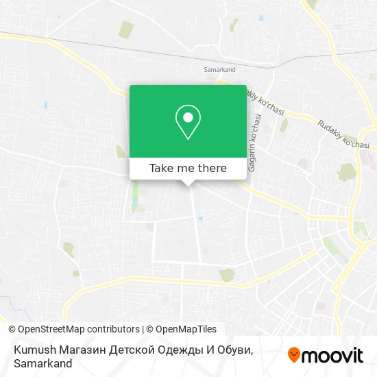 Kumush Магазин Детской Одежды И Обуви map