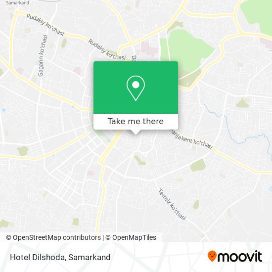 Hotel Dilshoda map