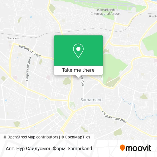 Апт. Нур Саидусмон Фарм map
