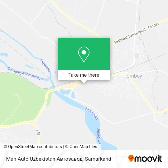 Man Auto Uzbekistan Автозавод map