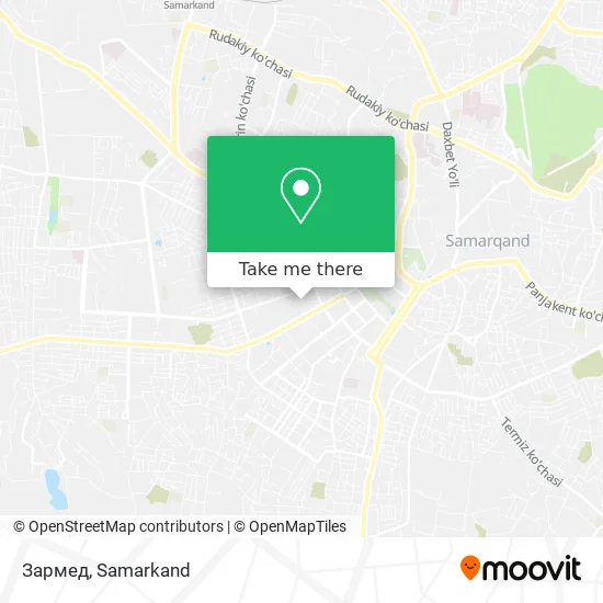 Зармед map