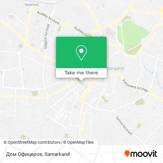 Дом Офицеров map