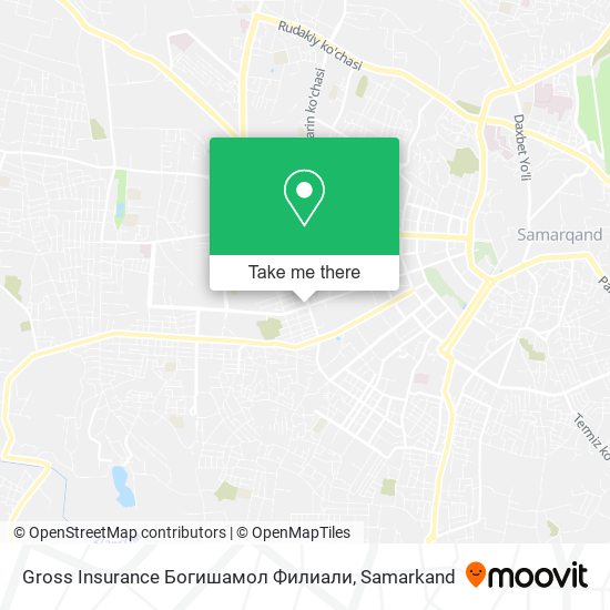 Gross Insurance Богишамол Филиали map